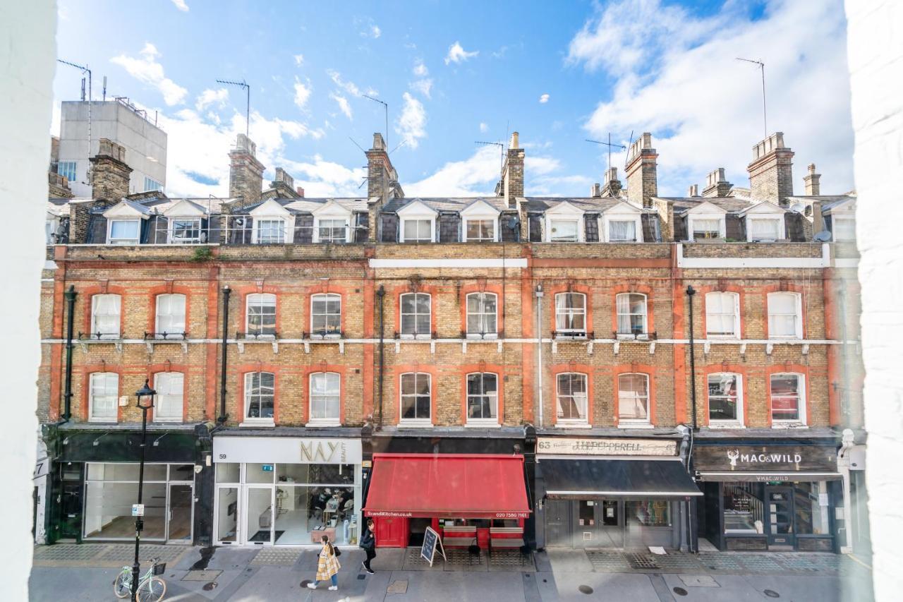 Modern & Chic One Bedroom Apartments In Fitzrovia By Sojo Stay London Kültér fotó
